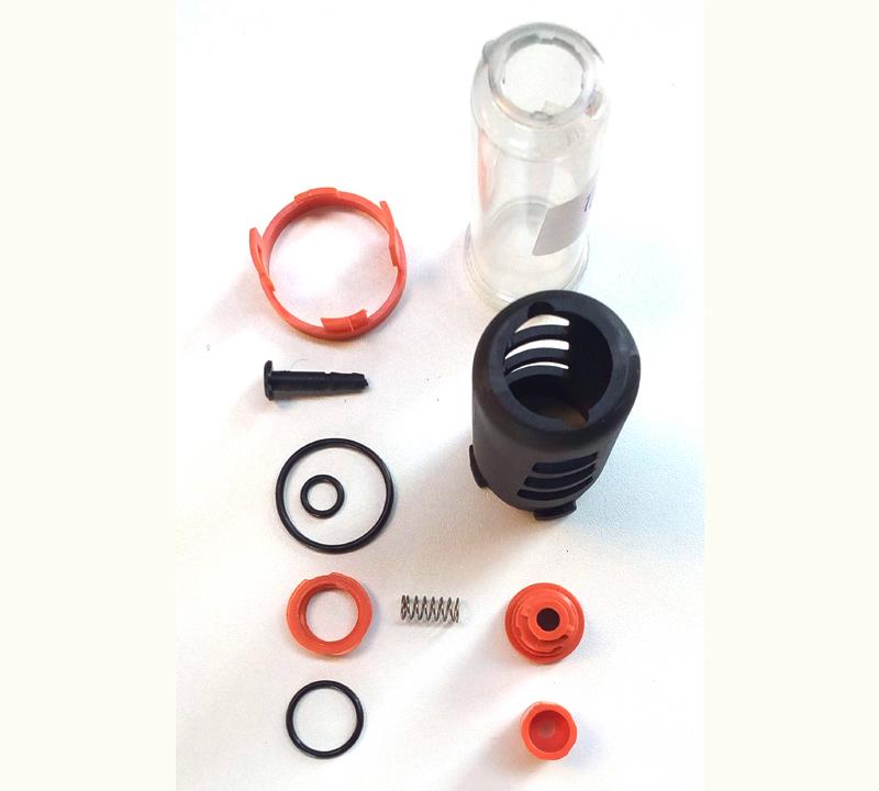 Sub conjunto do copo policarbonato do filtro de ar e filtro regulador mini e médio